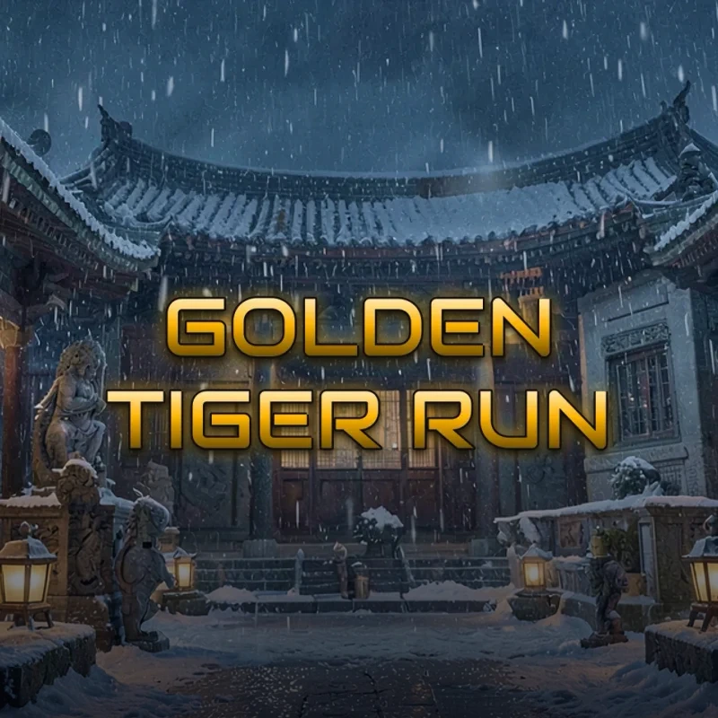 Golden Tiger Run background