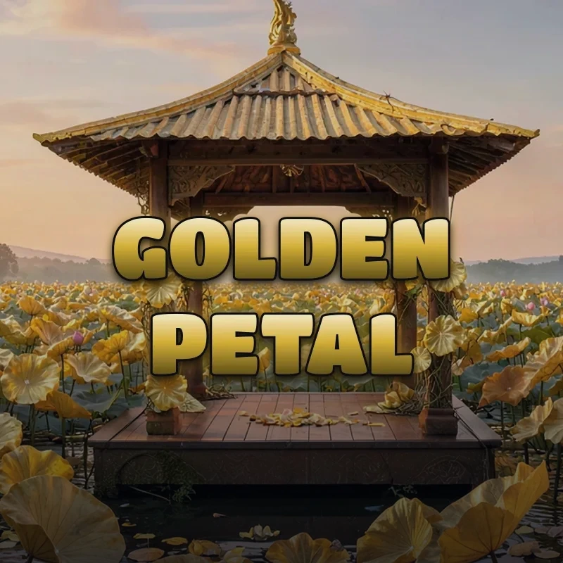 Golden Petal background