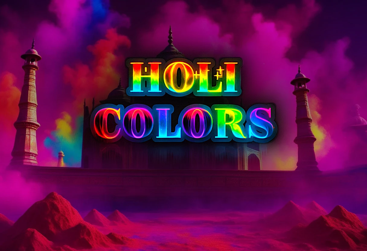 Holi Colors background