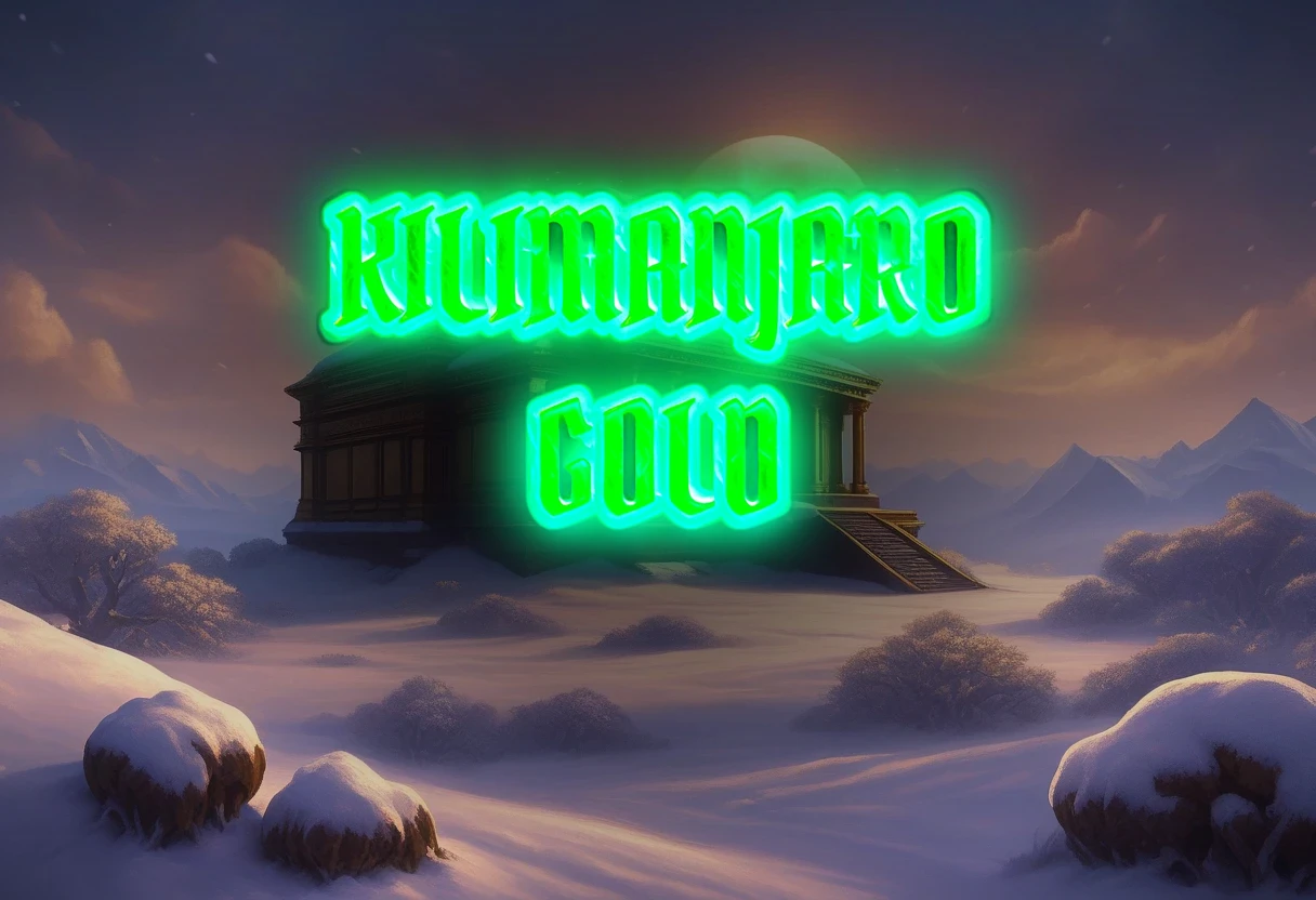 Kilimanjaro Gold background