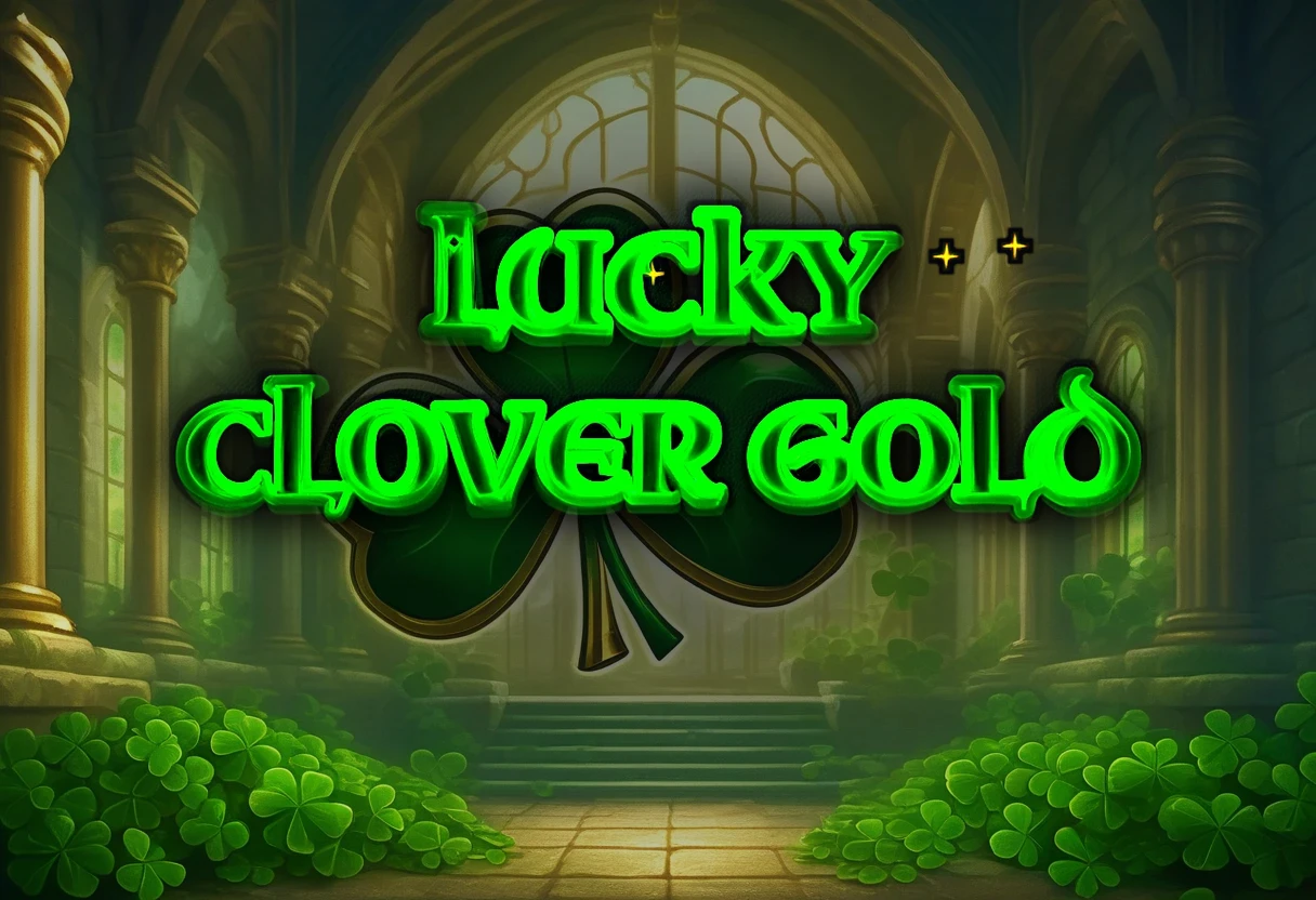 Lucky Clover Gold background