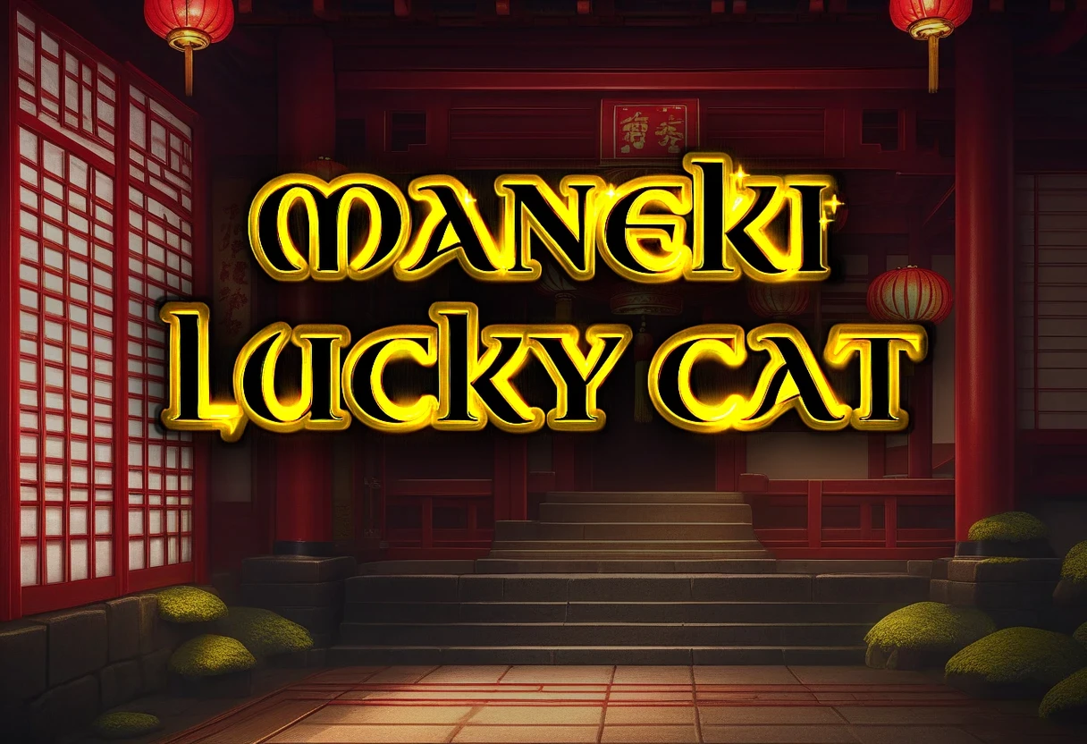 Maneki Lucky Cat background