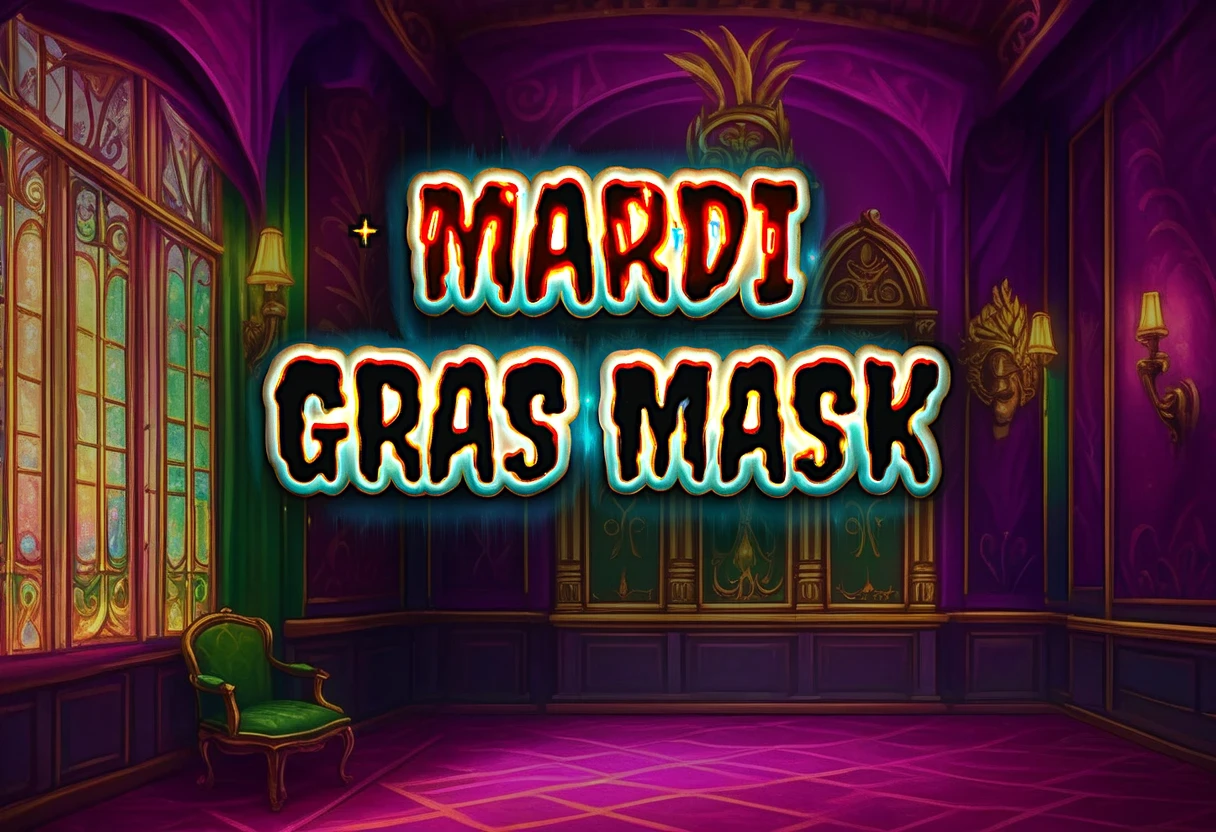 Mardi Gras Mask background