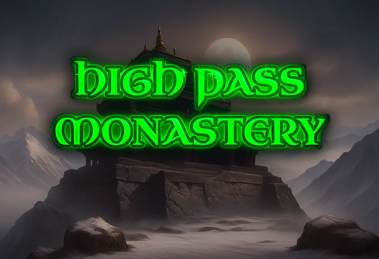 High Pass Monastery background