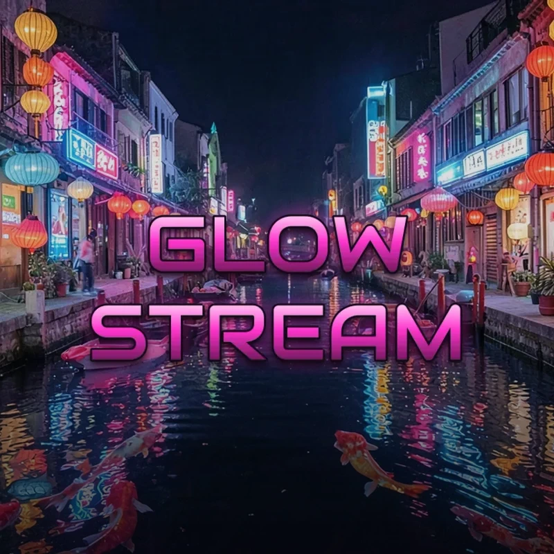 Glow Stream background