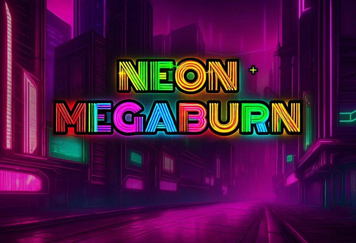 Neon Megaburn background