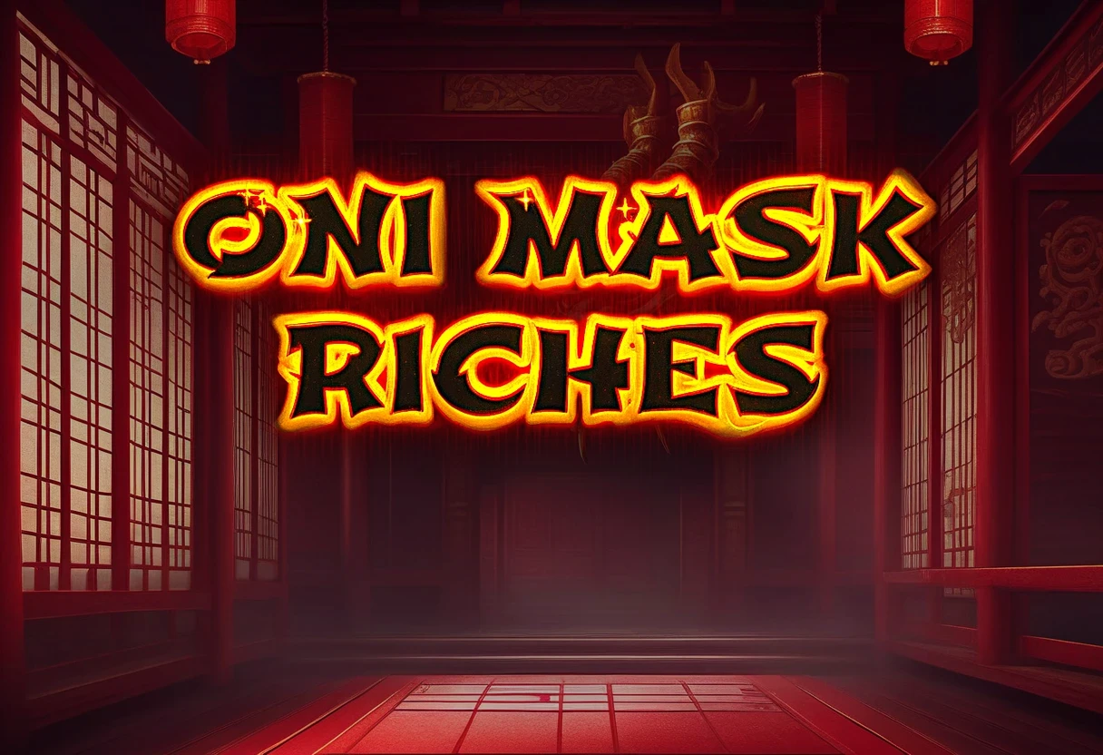 Oni Mask Riches background