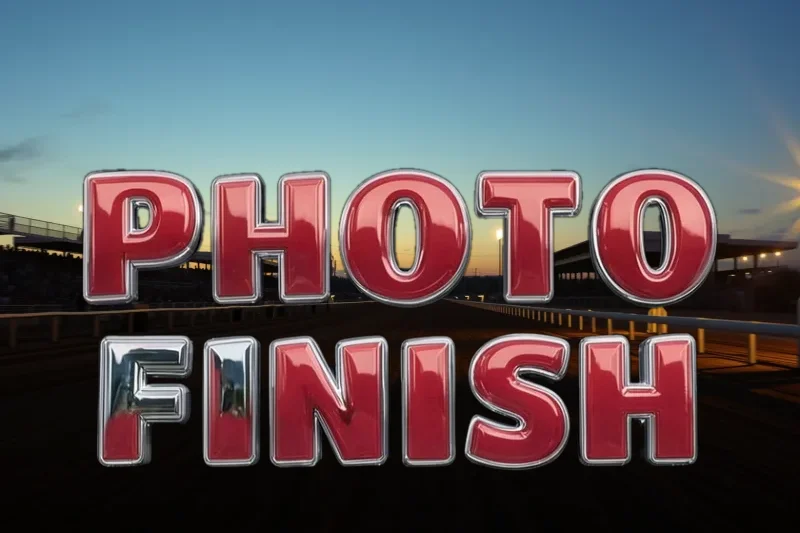 PHOTO FINISH background