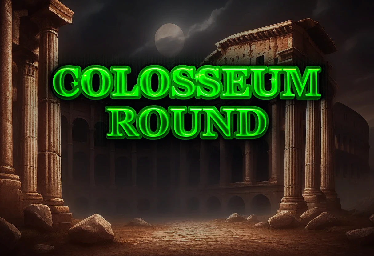 Colosseum Round background