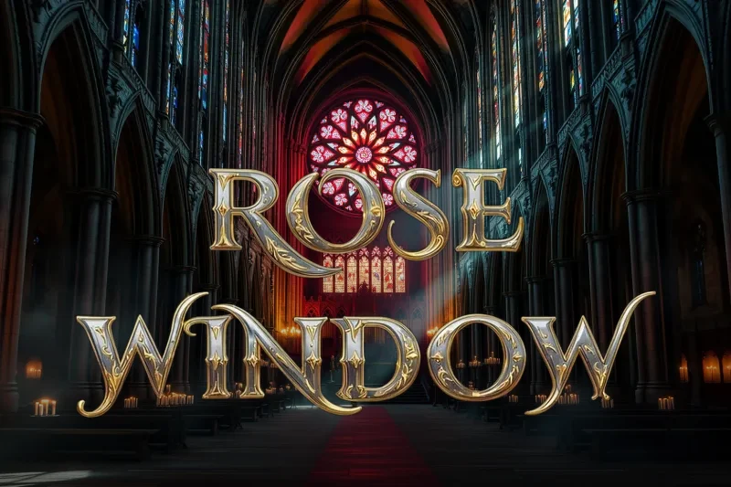 ROSE WINDOW background