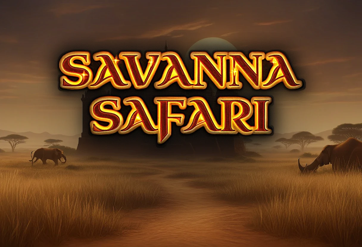 Savanna Safari background