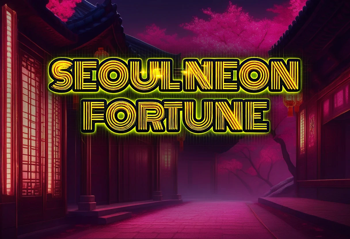 Seoul Neon Fortune background